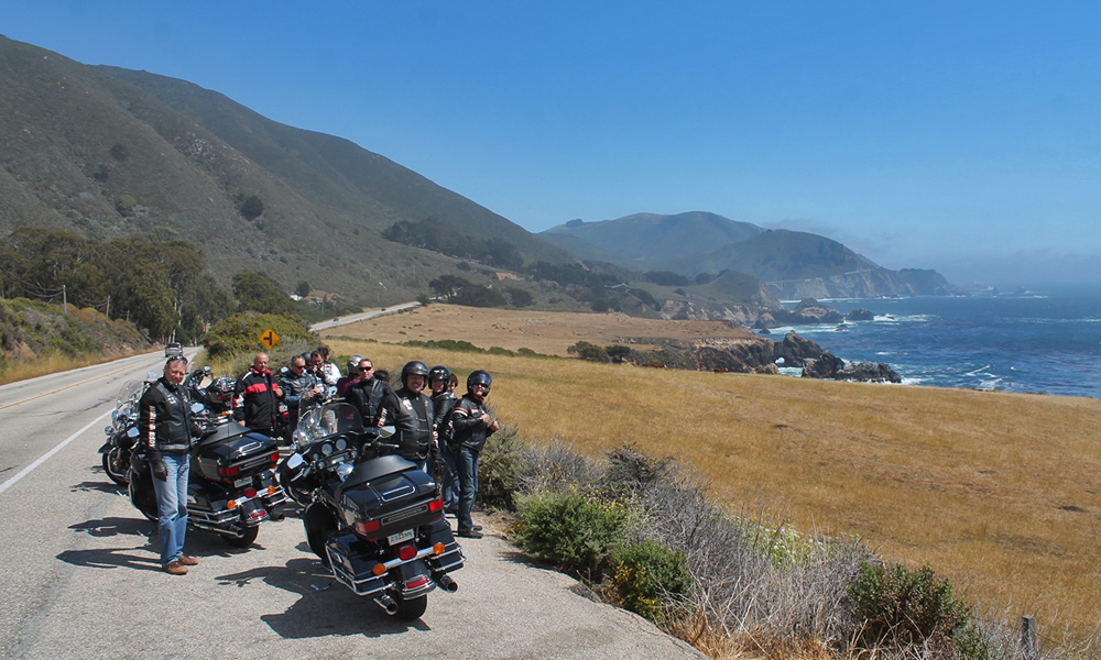Motorrad-Reisen California Goldrush - Tag 2: San Francisco – Monterey – Pacific Coast Highway 1