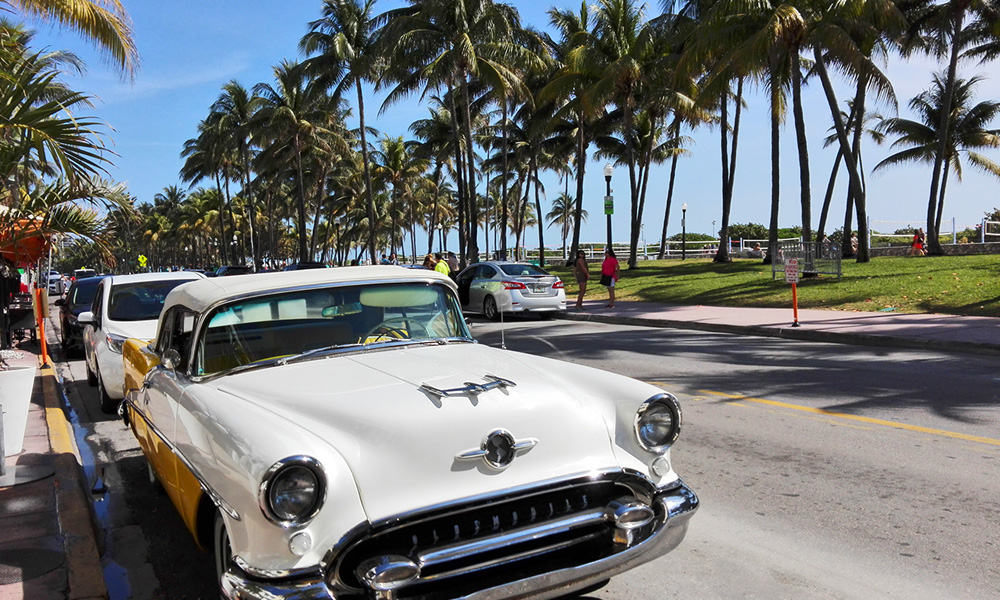Motorrad-Reisen Florida - Tag 7: Miami – Miami Beach – Collins Avenue