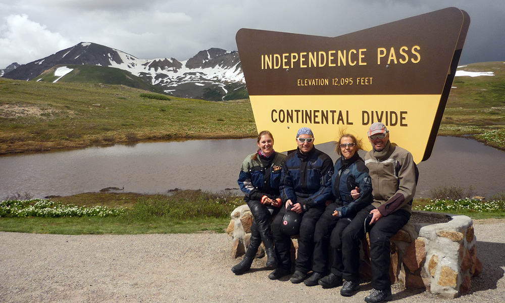 Motorrad-Reisen Rocky Mountains - Tag 12: Aspen – Independence Pass – Leadville – Loveland Pass - Denver