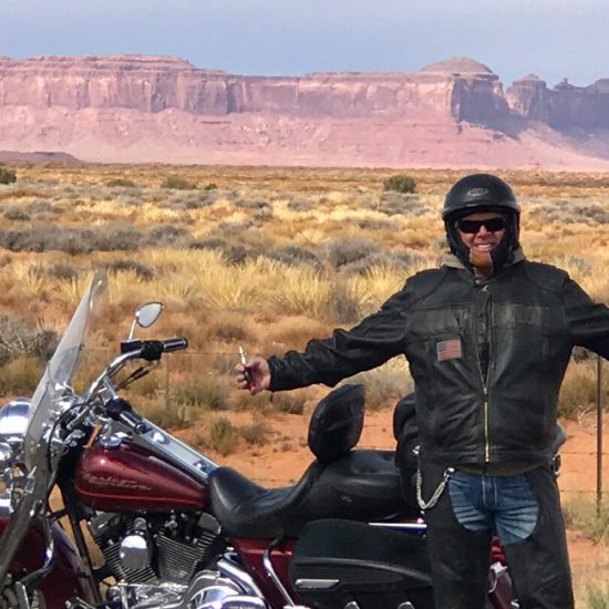 Biker und Bartender: Monument Valley